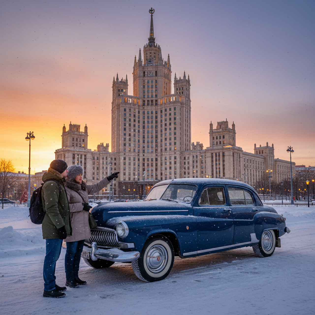 «Семь сестер столицы» — автопутешествие по семи высоткам Москвы