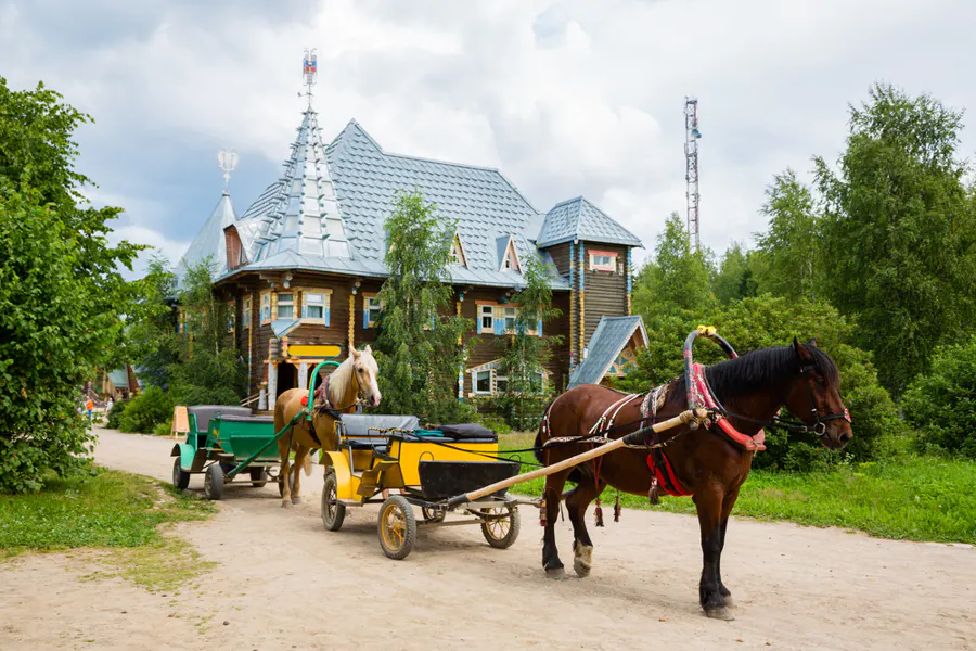 Сказочная деревня Мандроги и Александро-Свирский монастырь — фото 1