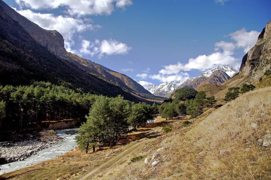 Водопад Абай-Су и гора Тихтенген из Нальчика - фото 1