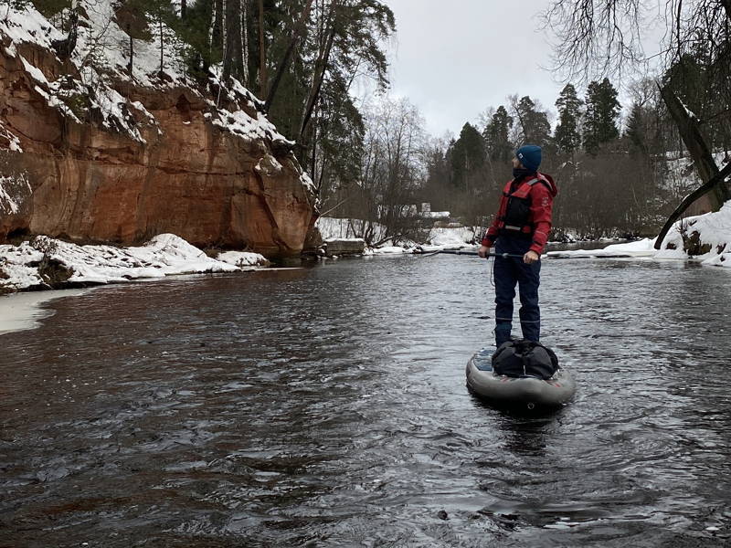 Сап-прогулка по р. Оредеж в межсезонье