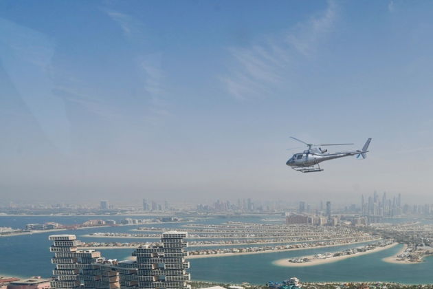 Впечатляющий полет на вертолете + Пустынное Сафари с ужином и трансфером