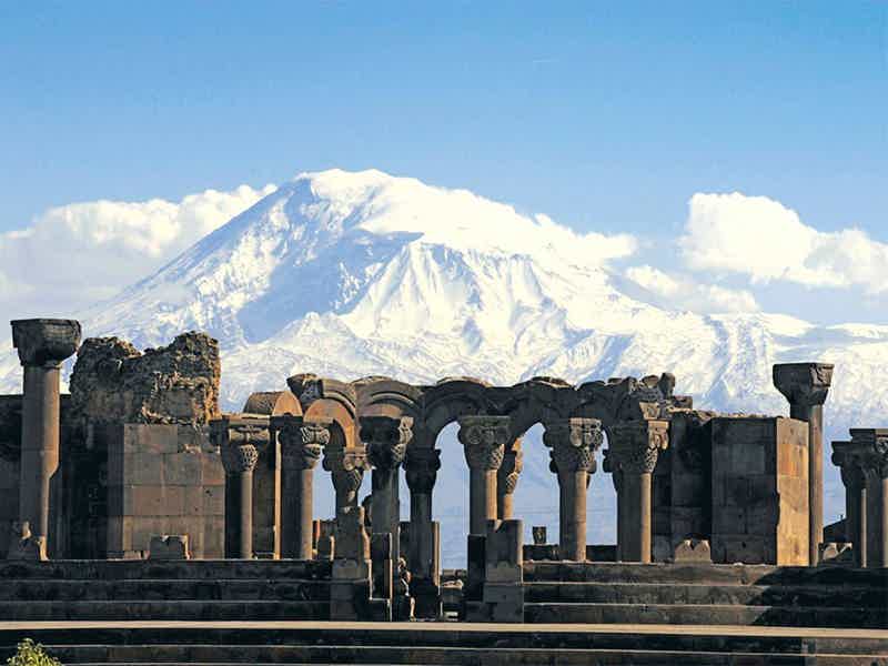 История Армении: Храм Звартноц — Монастырь Эчмиадзин — Мемориал Сардарапат - фото 1