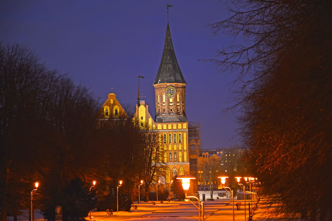 Огни вечернего Калининграда  — фото 8