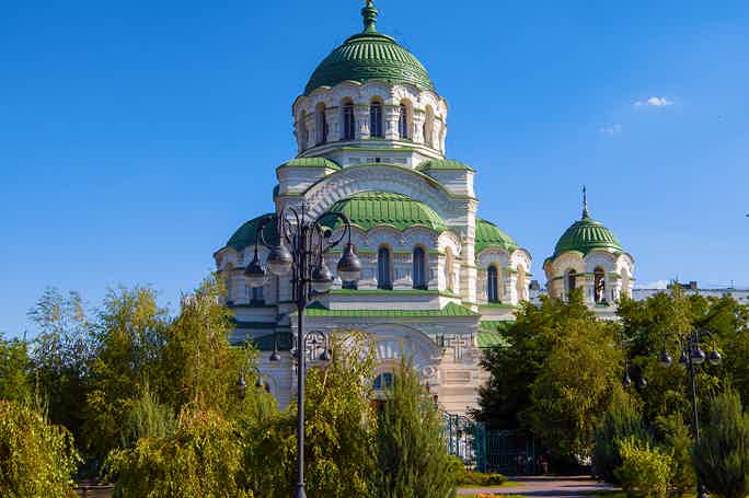  Астрахань — город разных религий. Соборы и храмы