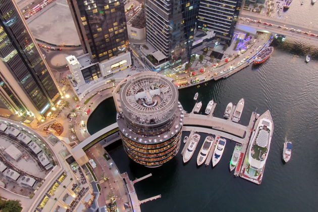Виды Полёт над Дубай Мариной — зиплайн, фото и видео на память