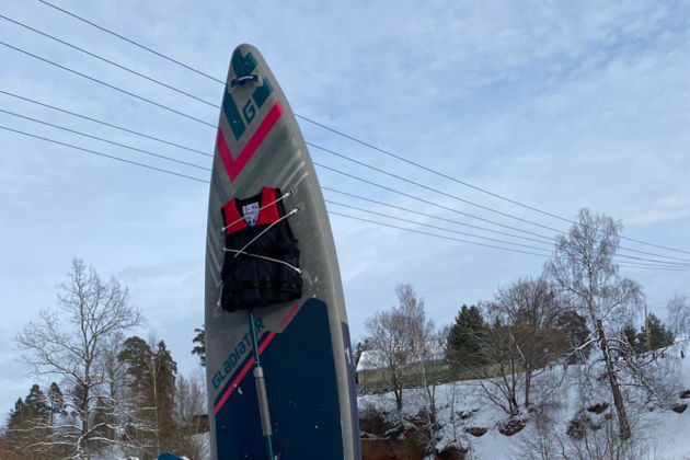 Виды SUP-прогулка по р. Оредеж в межсезонье