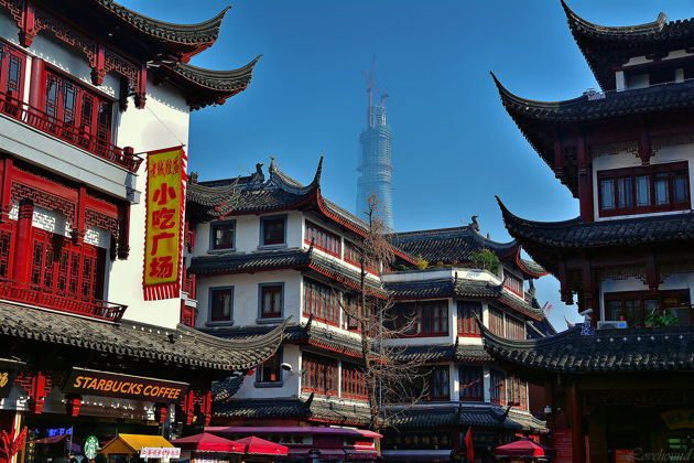Шанхай: от старых улочек до водных каналов