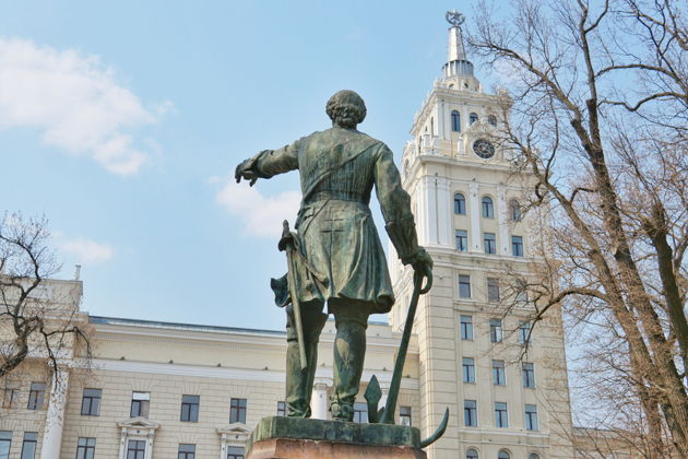 Виды Первое знакомство с городом