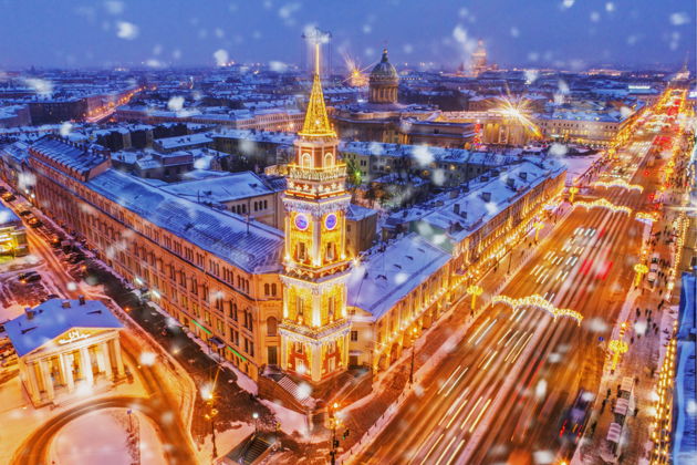 Фото к экскурсии Новогодний Петербург с дедом Морозом и Снегурочкой