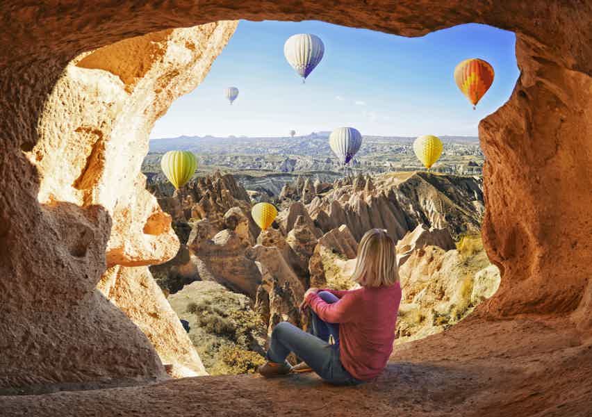Каппадокия из Антальи на самолете: долины, шары и подземный город - фото 6