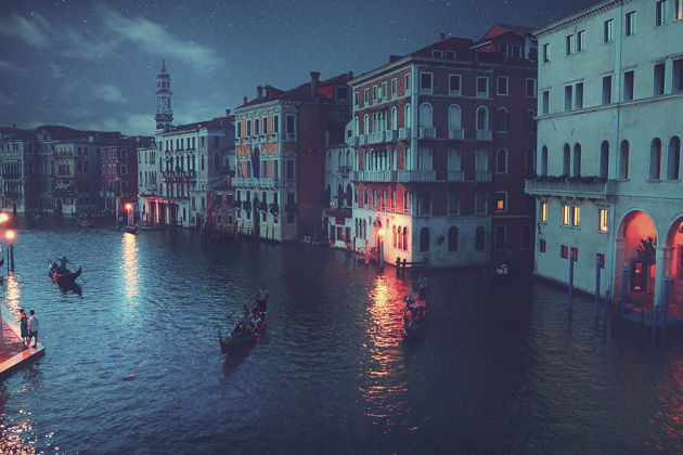 Виды Ночная Венеция. Легенды и призраки города-фантома