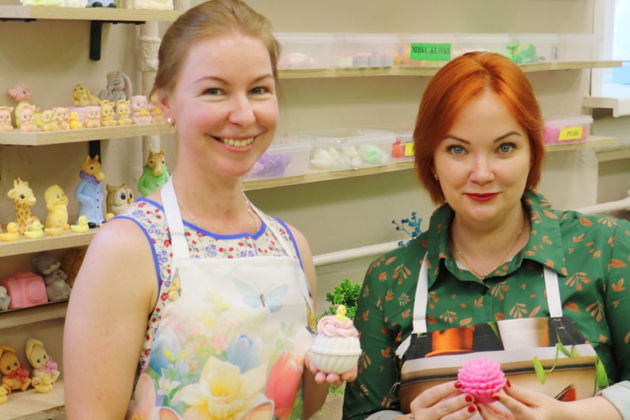 Мастер-класс «Букет из мыла» и экскурсия по творческой мастерской