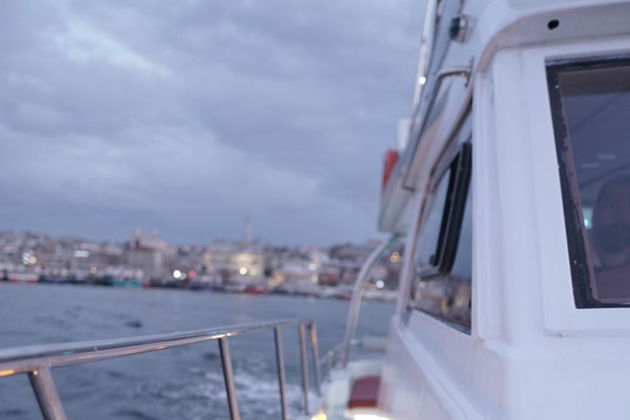 Виды Пейзажи Стамбула с борта яхты