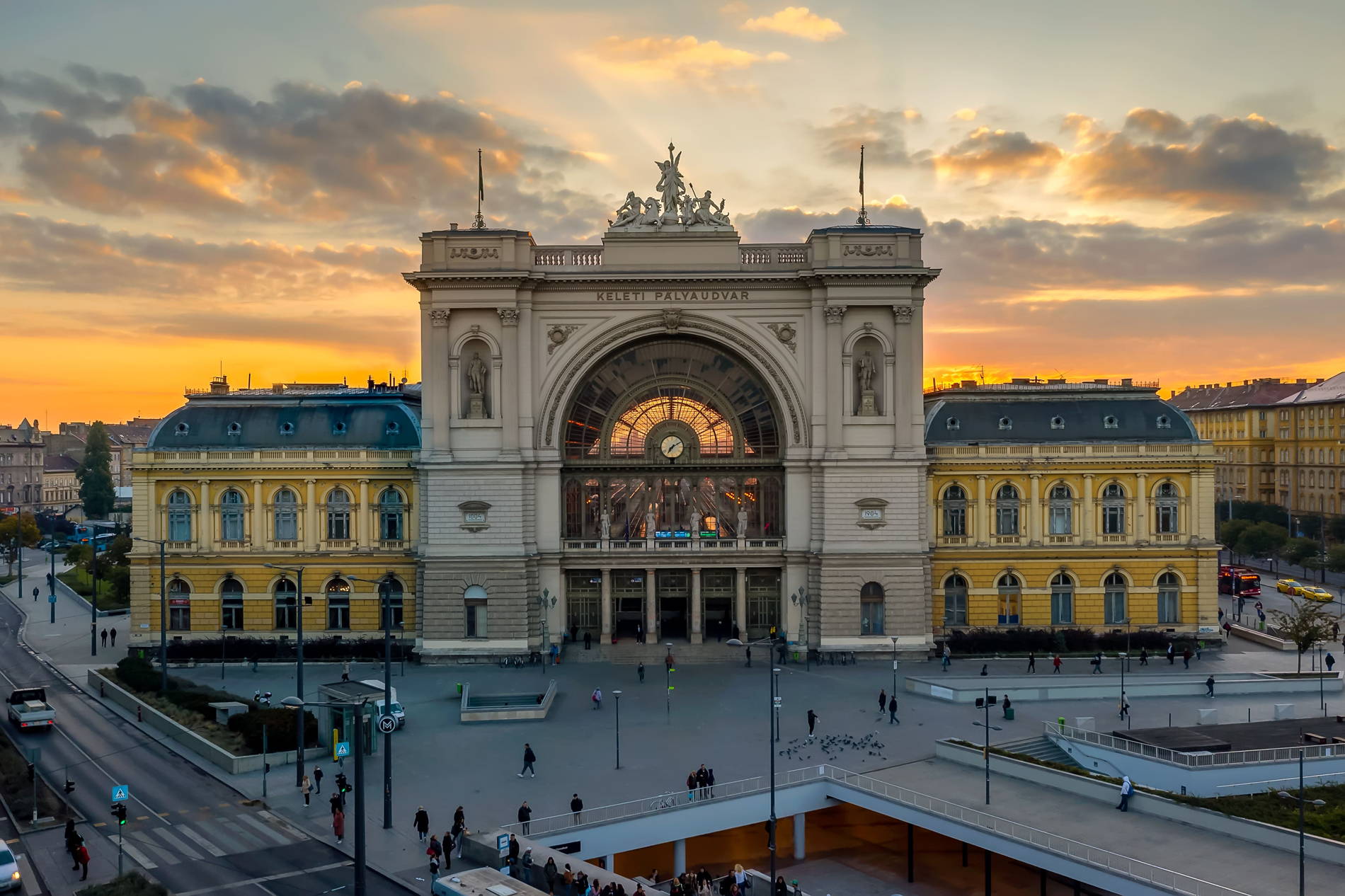 Budapest train station