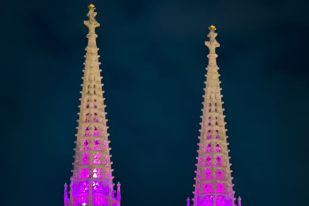 Входной билет на иммерсивное световое шоу в церкви Вотивкирхе