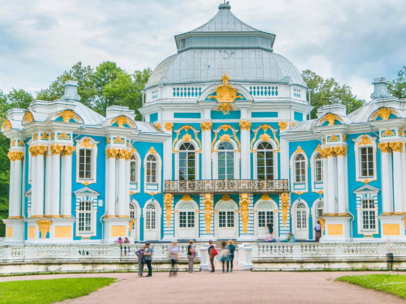 Царское Село, Екатерининский дворец, Янтарная комната