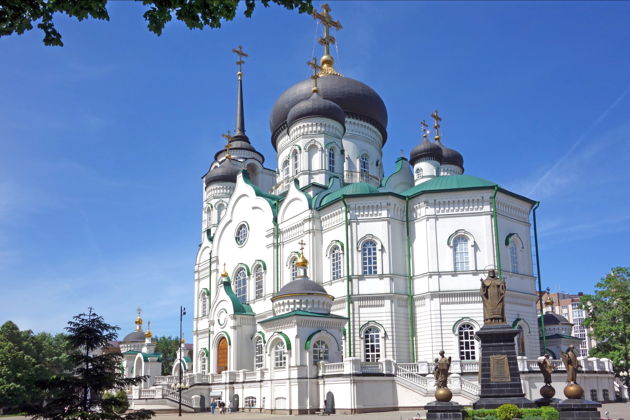 Виды Из крепости в столицу Черноземья