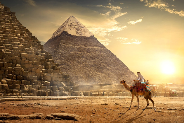 Цитадель Каира — сердце Египта (Сфинкс и Пирамиды) на самолете