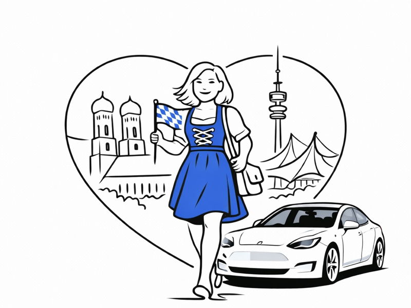 Главное в Мюнхене: на Tesla по ключевым местам истории и культуры - экскурсия в Мюнхен, Германия