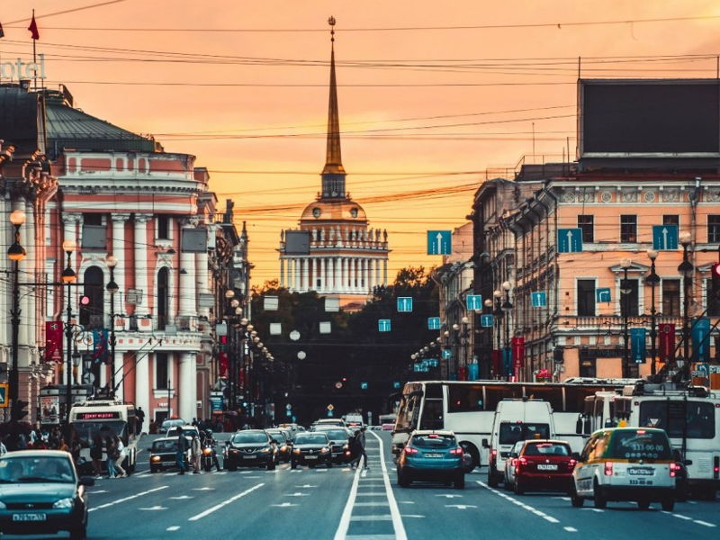 По солнечной стороне Невского - экскурсия в Санкт-Петербург, Россия