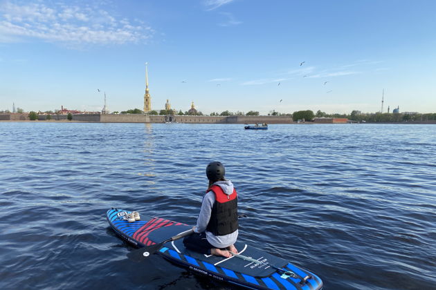 Фото к экскурсии SUP-прогулка по историческому центру Петербурга