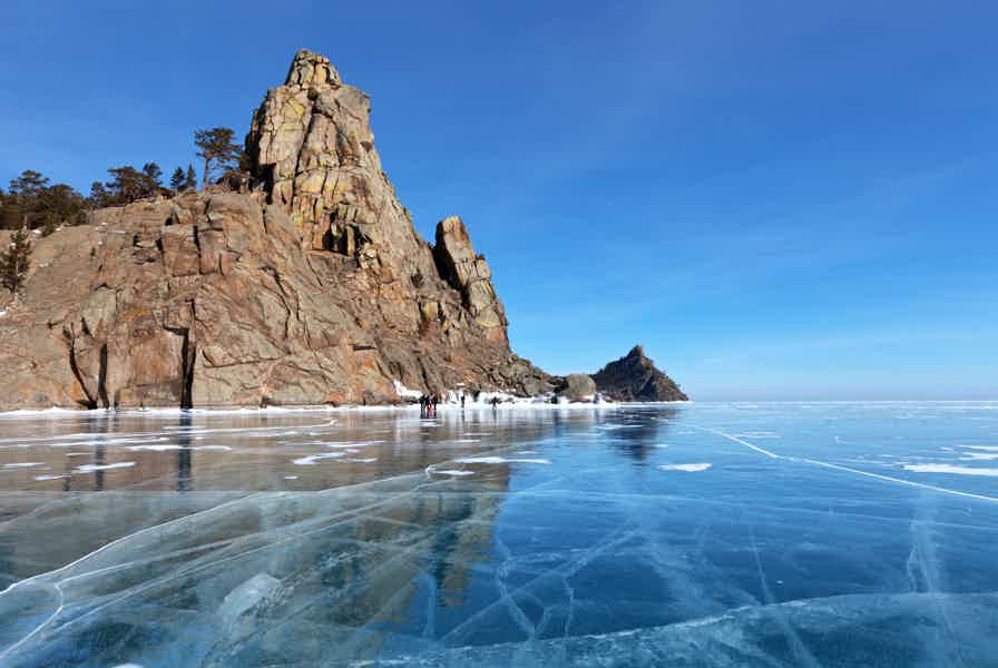 Красивый лёд на Байкале - фото 3