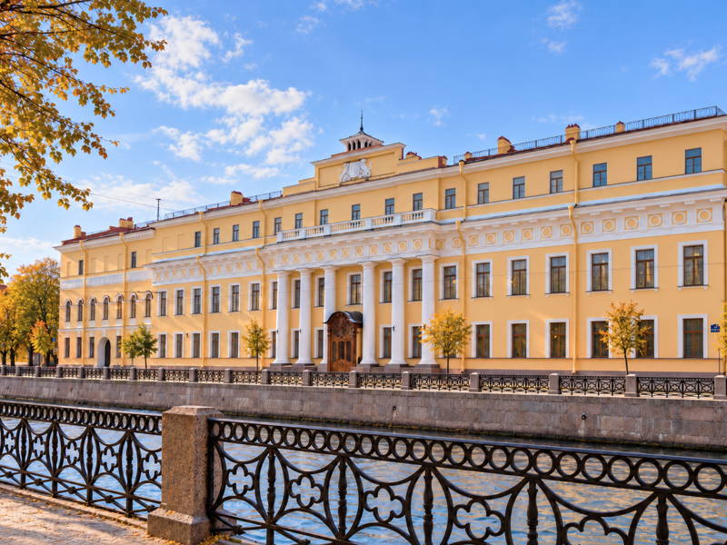 Дворцы Петербурга (с посещением Юсуповского дворца на Мойке)