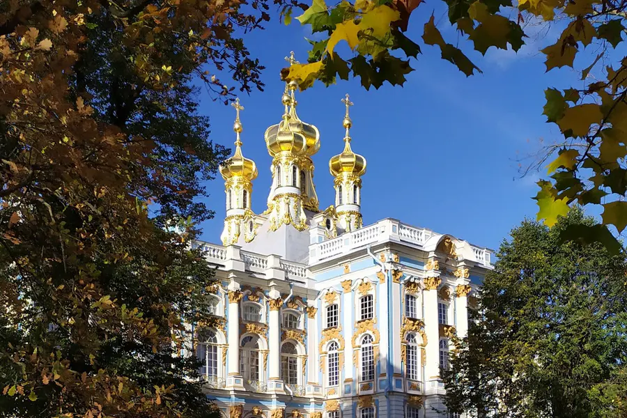 Царское Село: Янтарная комната, Екатерининский дворец и парк — фото 1