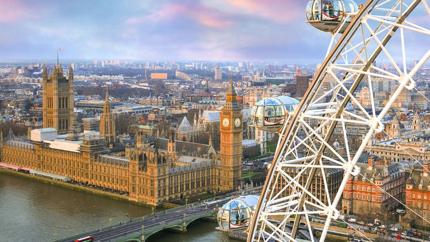 Выше птичьего полета: колесо обозрения London Eye