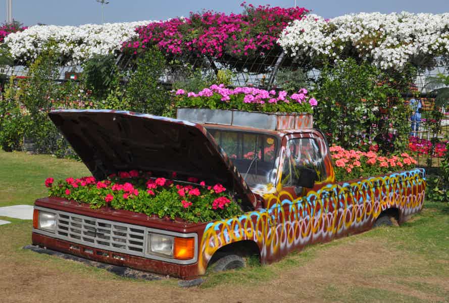Парк цветов + ярмарка Global Village (из Шарджи) - фото 8
