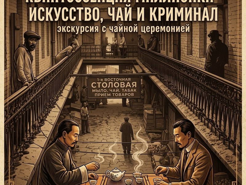 Искусство, чай и криминал — квинтэссенция Миллионки (+ чайная церемония)