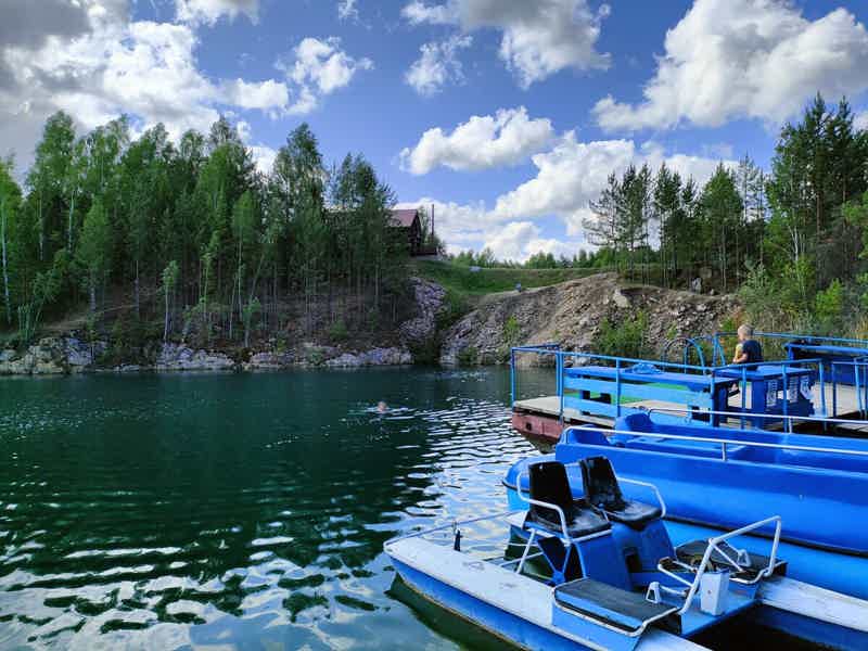 Прогулка по водохранилищу до острова Чингис - фото 4