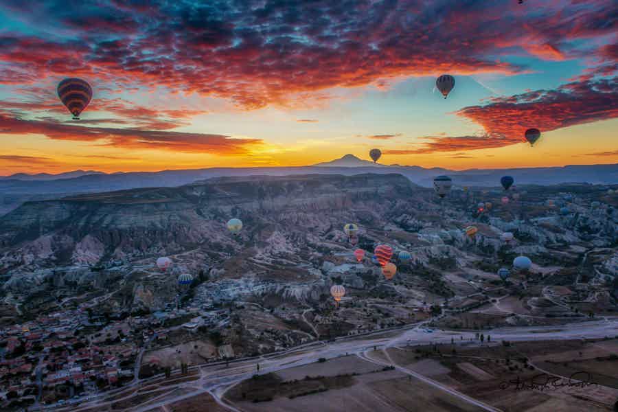 Каппадокия: полет на воздушном шаре в Гёреме на рассвете - фото 4