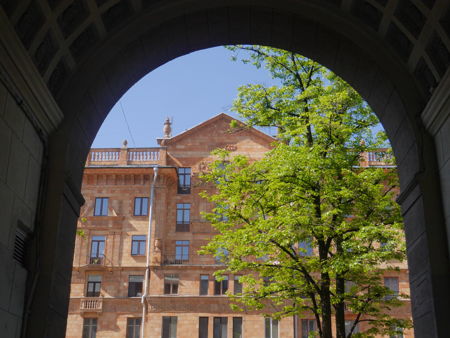 Бульвар на ул.Ленина