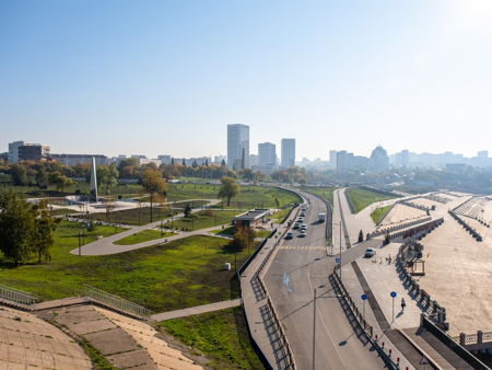 Набережная реки Белая