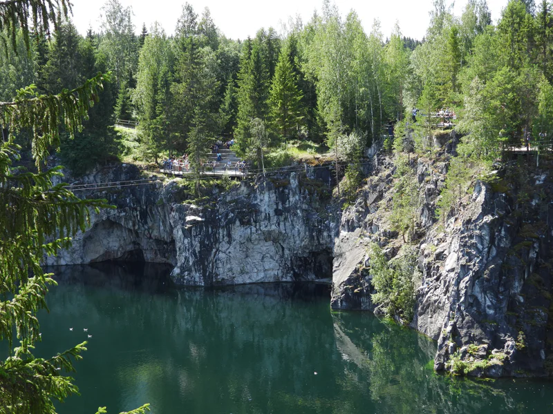 Южная Карелия: водопады Ахинкоски, Рускеала и окрестности — фото 5, Петрозаводск | Покатаем