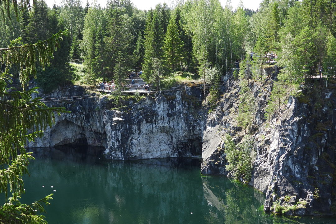 Южная Карелия: водопады Ахинкоски, Рускеала и окрестности — фото 4
