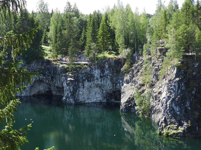 Южная Карелия: водопады Ахинкоски, Рускеала и окрестности - фото 4