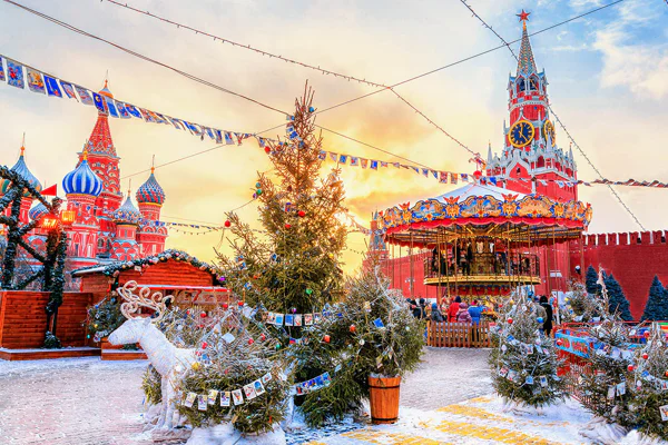 Москва Новогодняя. Сказка московского Рождества — фото 2, Москва | Покатаем