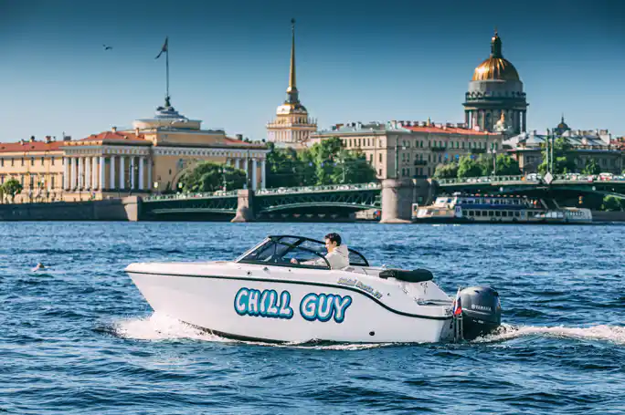 Водная прогулка на катере Chill Guy в Санкт-Петербурге