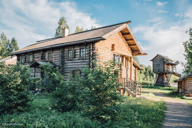 Сказка в русской деревне Мандроги