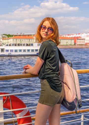 Сделать фото на открытой палубе