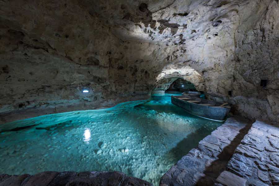 Подземное озеро пещеры Таваш и крепость Сиглигет - фото 13