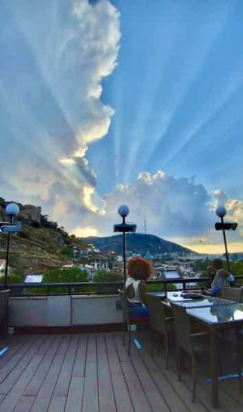 Лучшие Панорамные виды Тбилиси - Неизвестные бары на крышах - фото 2