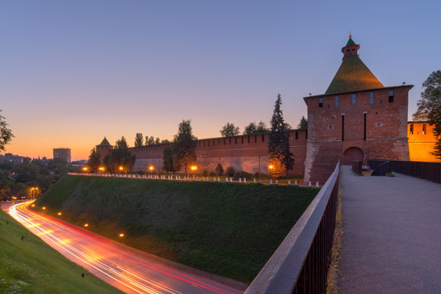 Фото к экскурсии Огни вечернего Нижнего: кремль, Стрелка и Рождественская
