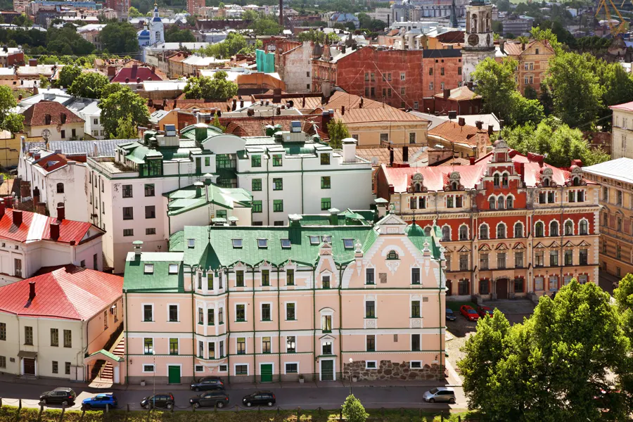По Выборгу на микроавтобусе — фото 1