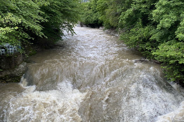 Тур: Хучнинский водопад и экраноплан «Лунь»
