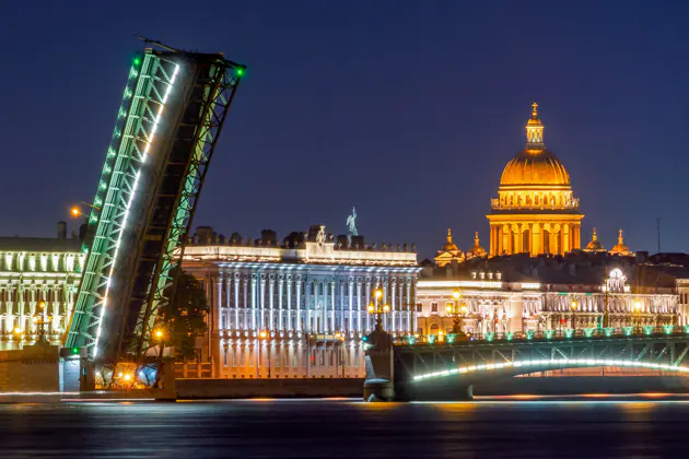 Разведение 3-ех мостов с выходом в Финский залив — фото 3