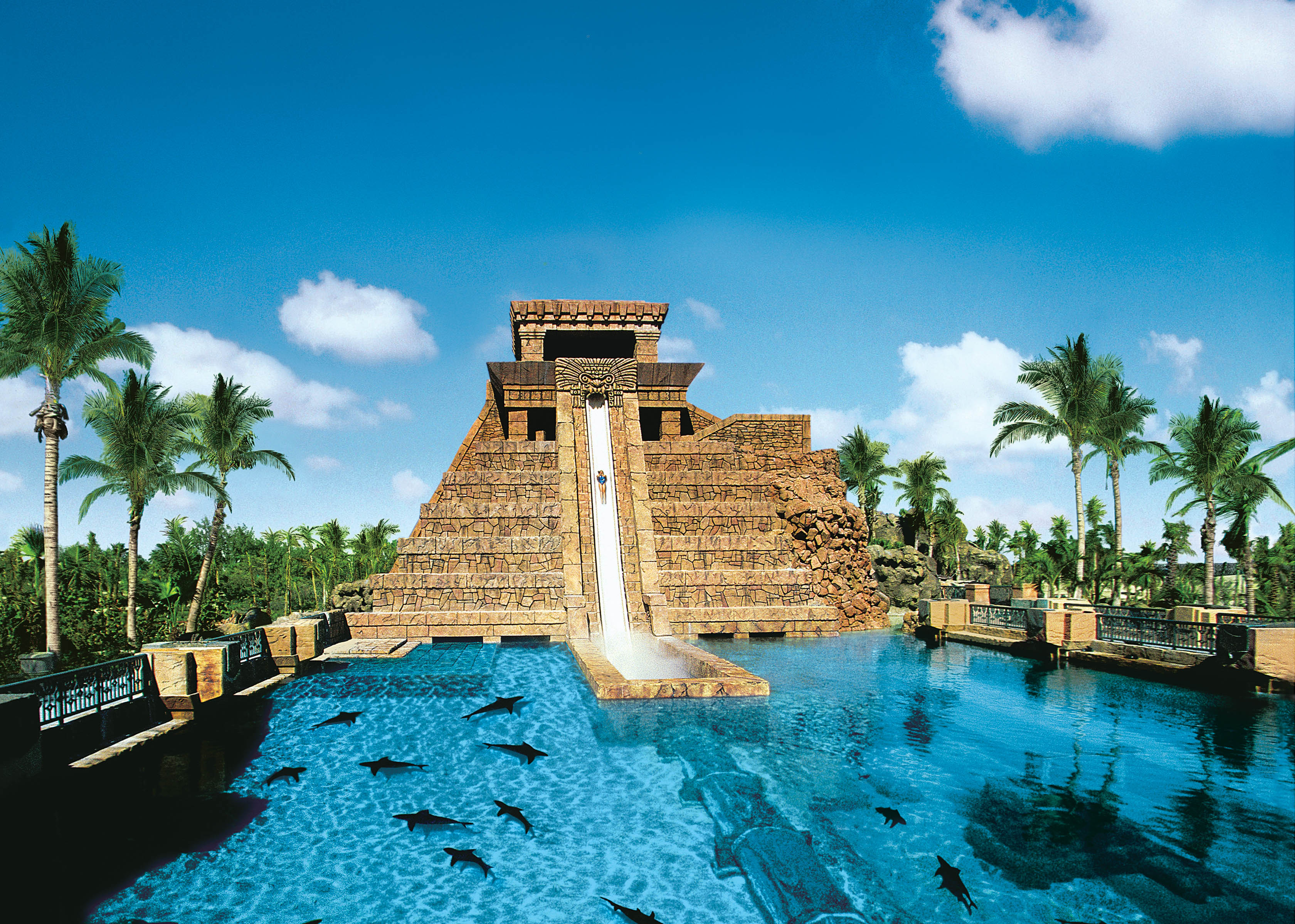 Атлантида на песке: билет в аквапарк Aquaventure Atlantis в Дубае цена $95, 32 отзыва
