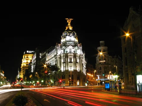 Ночная экскурсия по Мадриду
